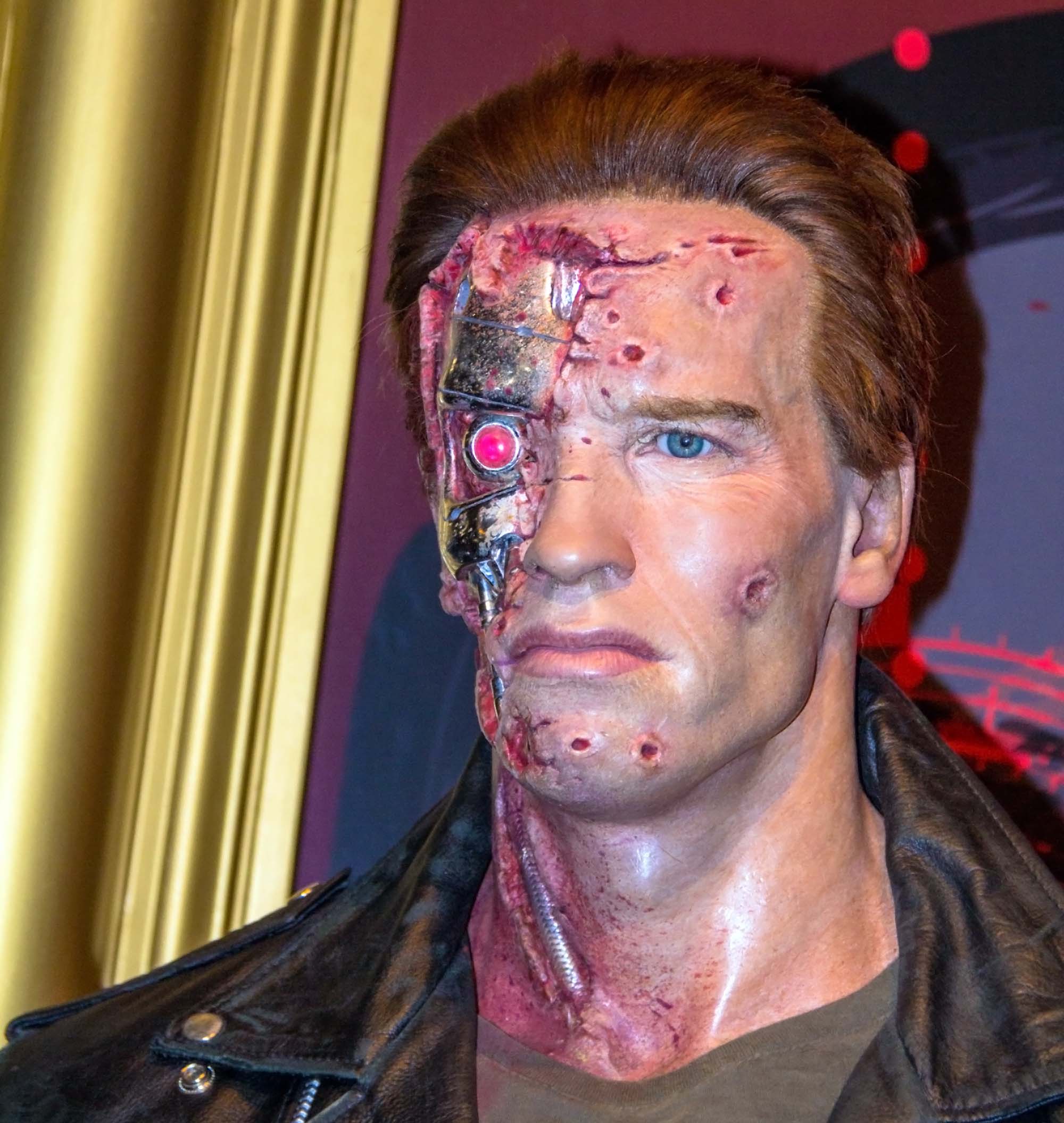 Arnold Schwarzenegger som Terminator.